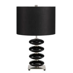 kinkiecik.pl Lampa stołowa Onyx – 1 źródło światła – Czarna ONYX-TL-BLK Elstead Lighting