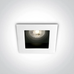 kinkiecik.pl Oprawa podstropowa Dark Light Square Metal 51105TA/W ONE LIGHT