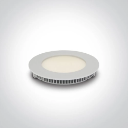 kinkiecik.pl Oprawa podstropowa Round Recessed Panels 3-12W 10108FA/W/C ONE LIGHT 4000K