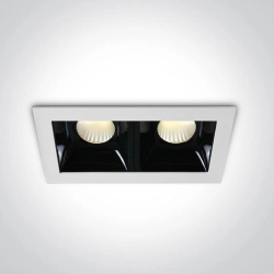 kinkiecik.pl Oprawa podstropowa Shop Square Boxes 50207B/W/W ONE LIGHT