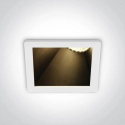 kinkiecik.pl Oprawa podstropowa The Assymetric Chill Out Range Square 50105MA/W/B ONE LIGHT