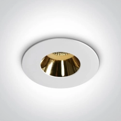 kinkiecik.pl Oprawa podstropowa The Chill Out Range Round 10105MD/W/GL ONE LIGHT