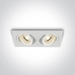 kinkiecik.pl Oprawa podstropowa The Dual Ring GU10 Range 51205ABG/W ONE LIGHT