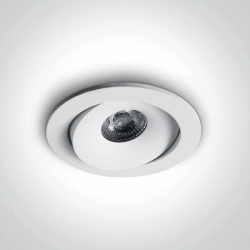 kinkiecik.pl Oprawa podstropowa The IP54 COB Outdoor/Bathroom Range 11107P/W/W ONE LIGHT