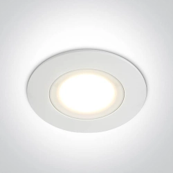 kinkiecik.pl Oprawa podstropowa The IP65 Bathroom Range 10106P/W/W ONE LIGHT