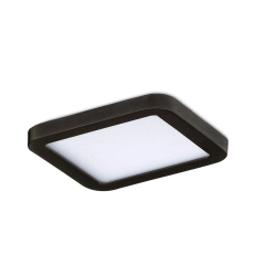 Oprawa podtynkowa Slim 9 Square 3000K IP44 (black) AZ2833 AZZARDO