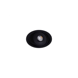 Oprawa stropowa Boston 1 Round czarny AZ3470 AZZARDO