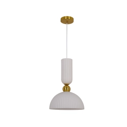 Piega 1 wisząca duża biała LP-939/1P L white LIGHT PRESTIGE