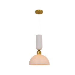 Piega 1 wisząca duża biała LP-939/1P L white LIGHT PRESTIGE