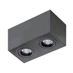 Plafon BRANT SQUARE 2 black AZ2827 AZZARDO