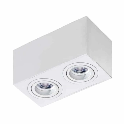 Plafon BRANT SQUARE 2 white AZ2826 AZZARDO