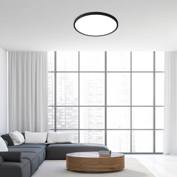 Plafon California LED CCT czarny 40 cm LP-2505/1C-40 BK LIGHT PRESTIGE