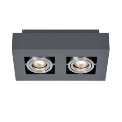 Plafon Casemiro IT8002S2-BK/AL Italux - zdjęcie produktu