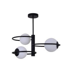 Plafon Dorado ring czarna 3x E14 LP-002/3C ring BK Light Prestige