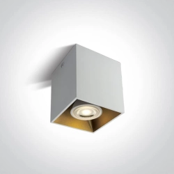 kinkiecik.pl Plafon GU10 Decorative Square Cylinders 12105TA/W ONE LIGHT