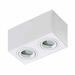 Plafon IP44 BRANT SQUARE 2 white AZ2823 AZZARDO