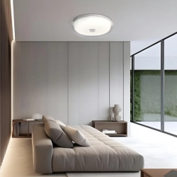 Plafon Luniq 40 cm biały LED CCT LP-0103/1C-40 WH Light Prestige