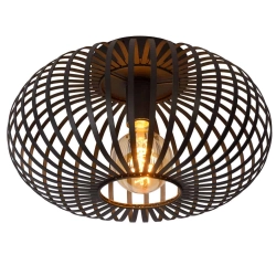 Plafon MANUELA Ø 40 cm E27 czarny 78174/40/30 Lucide - zdjęcie produktu