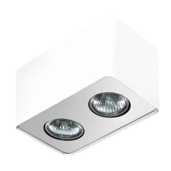 Plafon Nino 2 (white/aluminium) AZ1386 AZZARDO