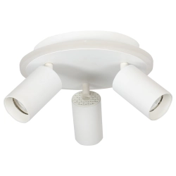 Plafon Parma 3xGU10 + 1xLED CCT biała LP-0612/3C Round WH LIGHT PRESTIGE