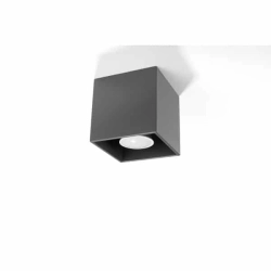 kinkiecik.pl Plafon QUAD 1 antracyt SL.0567 SOLLUX LIGHTING