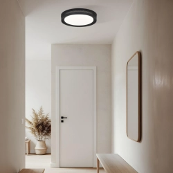 Plafon Ronda czarny LED CCT LP-9587/1C-40 BK Light Prestige