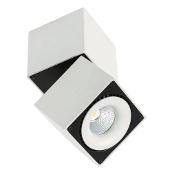 Plafon Sevilla Square Ceiling 3000K SLC7562/28W 3000K WH+BL Italux - zdjęcie produktu
