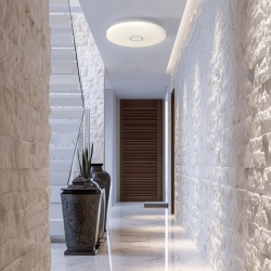 Plafon Solaro 40 cm biały LED 4000K LP-5490/1C-40 WH Light Prestige
