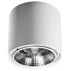 kinkiecik.pl Plafon TIUBE biały SL.0695 SOLLUX LIGHTING