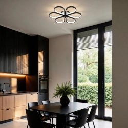 Plafon Velva czarny LED CCT LP-8432/1C BK Light Prestige - zdjęcie dodatkowe 1