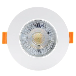 Ruchome oczko podtynkowe Plus białe LED CCT LP-1506/1RS WH Light Prestige