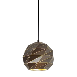 Lampa wisząca Palermo PND-2424-1S-GR+GD Italux - zdjęcie produktu