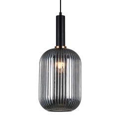 Lampa wisząca Antiola PND-5588-1L-BK+SG Italux - zdjęcie produktu