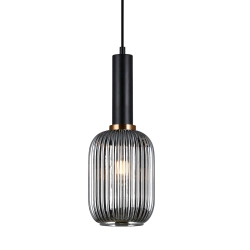 Lampa wisząca Antiola PND-5588-1M-BK+SG Italux - zdjęcie produktu