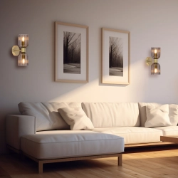 Podwójny kinkiet Piega 2xE14 LP-939/2W smoked LIGHT PRESTIGE