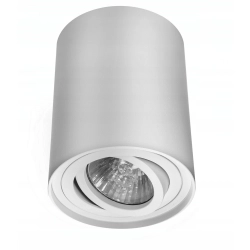 DUŻA OPRAWA NATYNKOWA HALOGENOWA TUBA LED RUCHOMA BIAŁA 163DL DOMENO LIGHTING - zdjęcie produktu