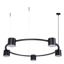 Lampa wisząca KODO 5 czarny 41335 Sigma - zdjęcie produktu