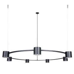 Lampa wisząca KODO 7 czarny 41336 Sigma - zdjęcie produktu