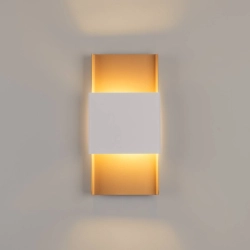 Kinkiet DURLIN złoty/biały SL.1353 SOLLUX LIGHTING