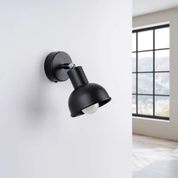 Kinkiet ELBA czarny SL.1316 SOLLUX LIGHTING