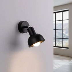 Kinkiet ELBA czarny SL.1316 SOLLUX LIGHTING