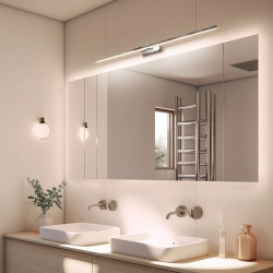 Kinkiet LED łazienkowy UNO 120cm 22W chrom 4000K UNO-BH-003 IP44 1086DL DOMENO LIGHTING - zdjęcie produktu