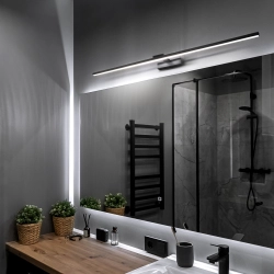 Kinkiet LED łazienkowy UNO 120cm 22W czarny 4000K UNO-BH-003 IP44 1087DL DOMENO LIGHTING - zdjęcie produktu