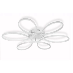 LAMPA DEKORACYJNA OKRĘGI 100W + PILOT BIAŁA DL-J05 FIORE 880DL DOMENO LIGHTING - zdjęcie dodatkowe 1