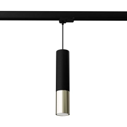 Lampa wisząca 3-fazowa LOOPEZ czarny/złoty GU10 4000K 7W 530lm MYL.00015 MAKE YOUR LIGHT