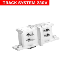 Łącznik prosty LL-DX1 – do systemu szynowego 3-fazowego TRACK SYSTEM 1529DL DOMENO LIGHTING - zdjęcie produktu