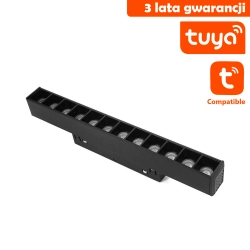 Lampa LED z Diodami Do Szyn Magnetycznych DDCX-GS12-220-TY Tuya 12W Czarna CCT 1304DL DOMENO LIGHTING - zdjęcie produktu