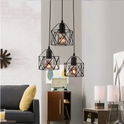 Lampa Loft Brylant okągła 3xE27 502DL DOMENO LIGHTING - zdjęcie produktu