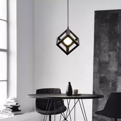Lampa Loft Sweden PZE-542 Czarna 505DL DOMENO LIGHTING - zdjęcie produktu
