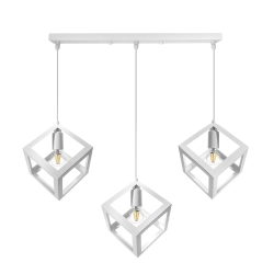 Lampa Loft Sweden Prosta PZE-2320 Biała 1270DL DOMENO LIGHTING - zdjęcie dodatkowe 1